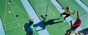 Shuffleboard game